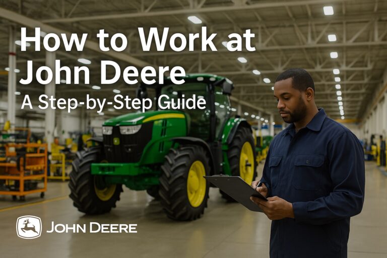 How to Work at John Deere