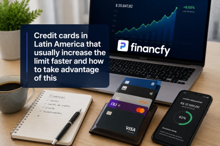 Credit cards in Latin America that usually increase the limit faster and how to take advantage of this